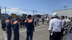 避難訓練 | エムリンクホールディングスグループ
